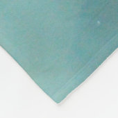 あなたの私のカワウソの半分のブラウンの川カワウソの水泳 フリースブランケット (角)