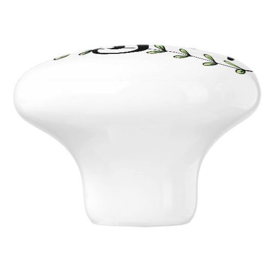 あなたの私のサンシャインサンフラワーセラミックノブ セラミックノブ (側面)