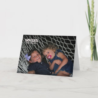 あなたの私の姉妹ので サンキューカード