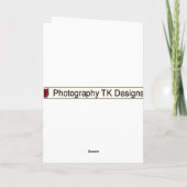 あなたの秋の木の考えることは私のハートを暖めます カード (裏面)