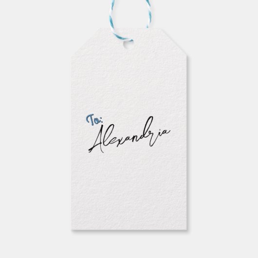 あなたの秘密サンタキャンディスワールおもしろいレトロから ギフトタグ (裏面)