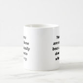 あなたの秘密 コーヒーマグカップ (中央)