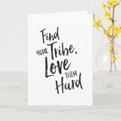 あなたの種族-感動的な挨拶状--を見つけて下さい カード (黄色い花)