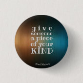 あなたの種類の部分 缶バッジ (正面)