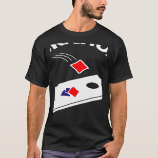 あなたの穴が私の目標 コーンホール チーム ビーンバッグ とうもろこしの袋 Tシャツ