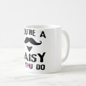 あなたの穴は私のゴールおもしろいコーンホールアダルトビーンバッグ コーヒーマグカップ (正面右)