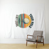 あなたの穴は私のゴールゴルフのゴルファーだ タペストリー (インサイチュ(横))