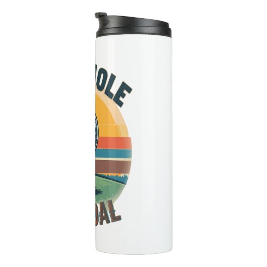 あなたの穴は私のゴールゴルフのゴルファーだ タンブラー (回転右)