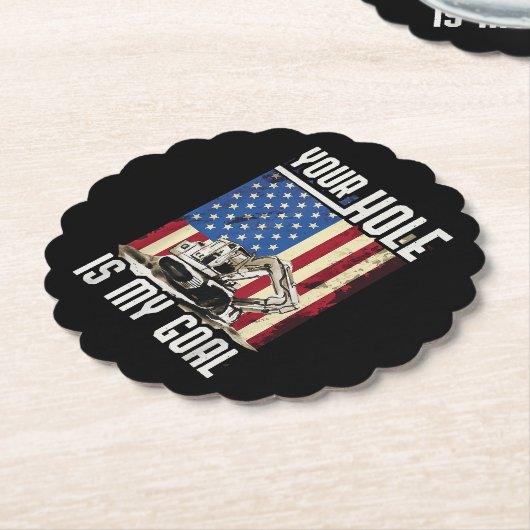 あなたの穴は私のゴール重量機器操作機関数である ペーパーコースター (アングル)