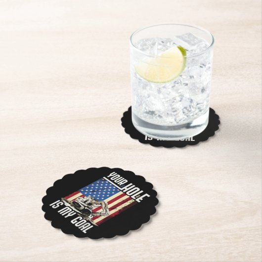 あなたの穴は私のゴール重量機器操作機関数である ペーパーコースター (インサイチュ)