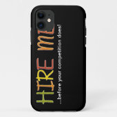 あなたの競争がiPhoneの場合をする前に私を雇って下さい Case-Mate iPhoneケース (裏面)