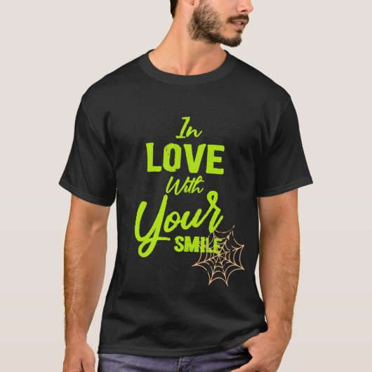 あなたの笑顔に恋してる Tシャツ (正面)