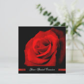 あなたの笑顔/赤いバラの特別な招待状 招待状 (スタンド正面)