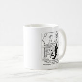 あなたの第1 Colonoscopyの前に大人のテーブルに得て下さい コーヒーマグカップ (正面右)