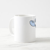 「、あなたの精液への感謝…」 マグ! コーヒーマグカップ (正面左)