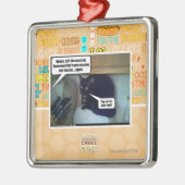 あなたの精神のための破裂音のタルトか。 メタルオーナメント (左)