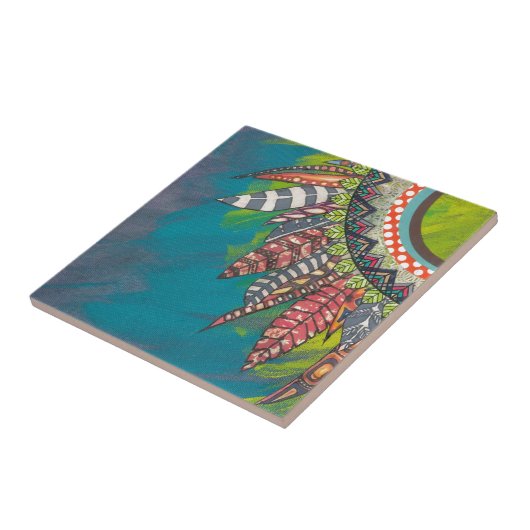 あなたの精神の輝やきを作るものがして下さい タイル (側面)