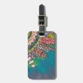 あなたの精神の輝やきを作るものがして下さい ラゲッジタグ (正面縦)