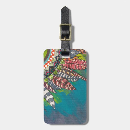 あなたの精神の輝やきを作るものがして下さい ラゲッジタグ (正面縦)