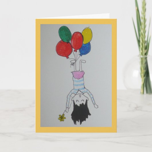 あなたの精神を持ち上げるためには-よくサポート得て下さい カード (正面)