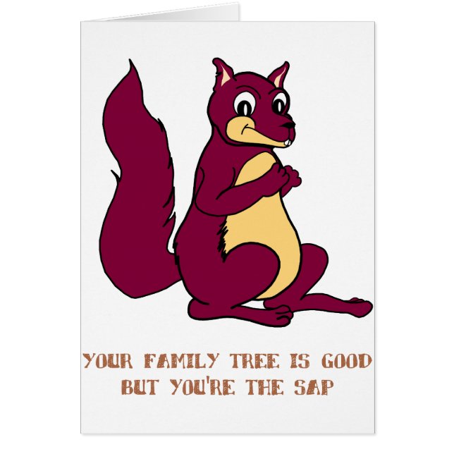 あなたの系譜はよいあなたは樹液でありではない。 (正面)