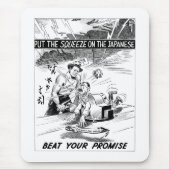 あなたの約束の漫画を打って下さい マウスパッド (正面)