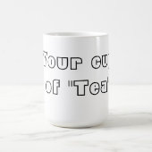 あなたの紅茶のカップ 可愛いコーヒーマグ モーフィングマグカップ (中央)