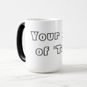 あなたの紅茶のカップ 可愛いコーヒーマグ モーフィングマグカップ (正面左)