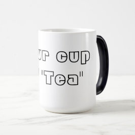 あなたの紅茶のカップ 可愛いコーヒーマグ モーフィングマグカップ