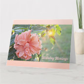 あなたの素晴らしいギフト – 誕生日カード カード (正面)