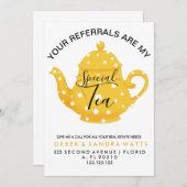 あなたの紹介は私の"特別 – Small Business Co サンキューカード (正面/裏面)