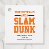 あなたの紹介は詳細の激しい非難連絡だ フェイバータグ (正面)