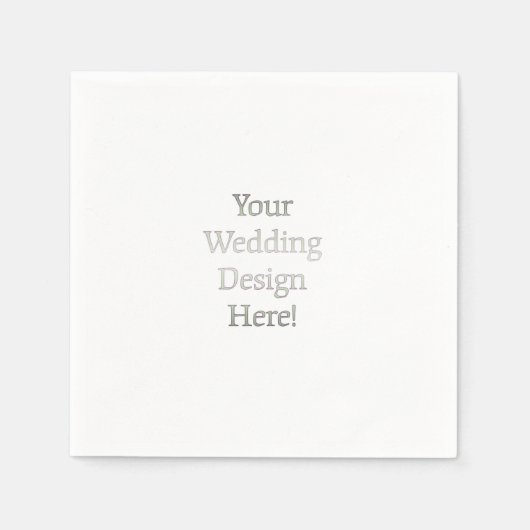 あなたの結婚デザイン スタンダードカクテルナプキン (正面)