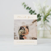 あなたの結婚写真、モダンサンキューカード サンキューカード (スタンド正面)