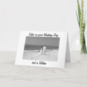 あなたの結婚式の日と永遠の姉妹 カード (正面)