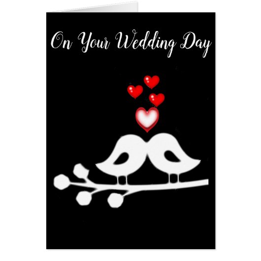 ***あなたの結婚式の日に***愛の鳥/永遠の愛 (正面)