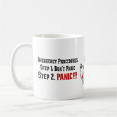 あなたの緊急事態に博士いかにRespond コーヒーマグカップ (左)