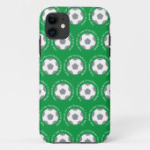 あなたの緑のサッカーチーム Case-Mate iPhoneケース (裏面)