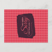 あなたの縦弦を失ってごめんなさい ポストカード (正面)