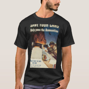 あなたの缶の世界大戦2を救って下さい Tシャツ