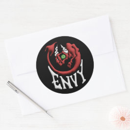 あなたの罪悪感に突き刺せ Sin Envy Devil ラウンドシール