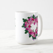 あなたの美しいハート コーヒーマグカップ (正面右)