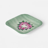 あなたの美しいハート ペーパープレート (傾斜あり)