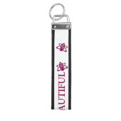 あなたの美しい手首キーチェーンを見る リストバンドキーホルダー (鍵トップ)