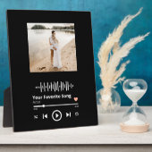 あなたの美しい瞬間とお気に入りの一緒に歌Pla フォトプラーク (側面)