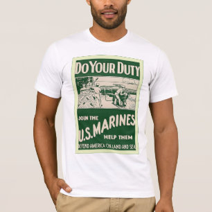 あなたの義務の~のヴィンテージの世界大戦1をして下さい Tシャツ
