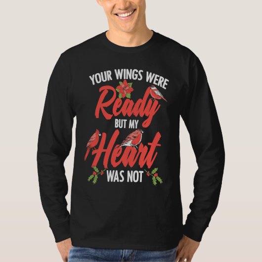 あなたの羽は準備万端、心はまだ Inspirational Li Tシャツ (正面)