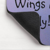 あなたの翼のマウスパッドを広げて下さい マウスパッド (コーナー)