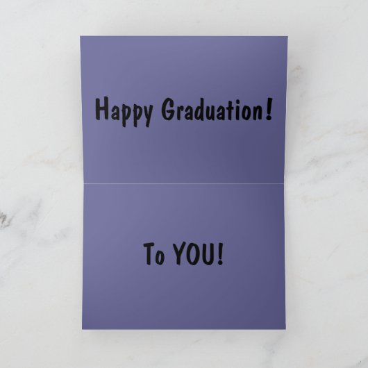 あなたの翼の挨拶状を広げて下さい カード (内部)