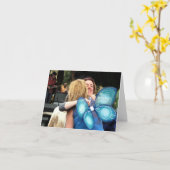 あなたの翼の誕生日を広げて下さい カード (黄色い花)